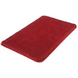 Kleine Wolke Tappeto per Bagno Relax 60x100 cm Rosso Rubino