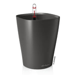 LECHUZA Fioriera DELTINI ALL-IN-ONE Carbone Metallizzato