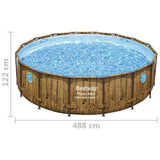 Bestway Set Piscina Power Steel 488x122 cm