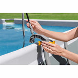 Bestway Tettoia per Piscina Fuori Terra Bianco