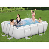 Bestway Set Piscina Power Steel Rettangolare 282x196x84 cm