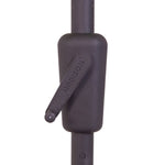 Madison Ombrellone Flores Luxe 300 cm Rotondo Grigio