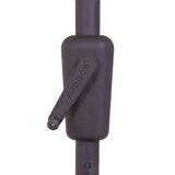 Madison Ombrellone Flores Luxe 300 cm Rotondo Grigio