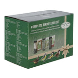 Esschert Design Set Completo di Mangiatoie per Uccelli 3 pz