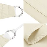 Vela Parasole Oxford in Tela 2x2 m Crema