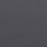Cuscini per Sedie 2 pz Antracite 120x50x3 cm in Tessuto