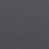 Cuscini per Sedie 2 pz Antracite 120x50x3 cm in Tessuto