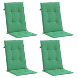 Cuscini per Sedie 4 pz Grigi 120x50x3 cm in Tessuto