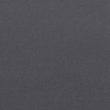 Cuscino per Panca Antracite 100x50x4 cm in Tessuto Oxford