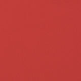 Cuscino per Panca Rosso 120x50x4 cm in Tessuto Oxford