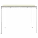 Gazebo in Tessuto Bianco Crema