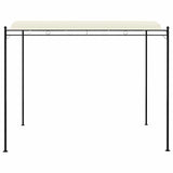 Gazebo in Tessuto Bianco Crema