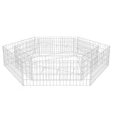 Gabbione Letto Rialzato da Giardino Esagonale 200x173x40 cm