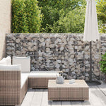 Gabbione in Rete in Acciaio Zincato 300x30x100 cm