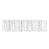 Gabbione in Rete in Acciaio Zincato 300x30x100 cm