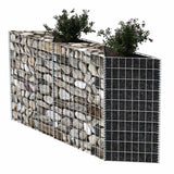 Gabbione in Rete in Acciaio Zincato 120x30x100 cm