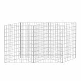 Gabbione in Rete in Acciaio Zincato 120x30x100 cm