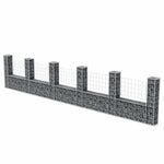 Gabbione in Rete ad U in Acciaio Zincato 570x20x100 cm