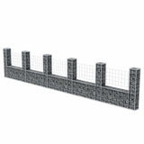 Gabbione in Rete ad U in Acciaio Zincato 570x20x100 cm