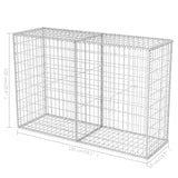 Gabbione in Rete in Acciaio Zincato 150x50x100 cm