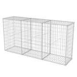 Gabbione in Rete in Acciaio Zincato 200x50x100 cm