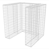 Gabbione in Rete in Acciaio per 1 Cassonetto 110x100x120 cm