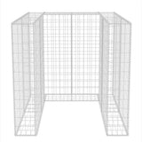 Gabbione in Rete in Acciaio per 1 Cassonetto 110x100x120 cm