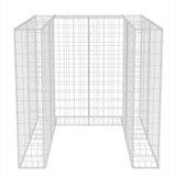 Gabbione in Rete in Acciaio per 1 Cassonetto 110x100x120 cm