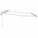 Tenda da Sole Bianco 3 x 2,5 m Metallo