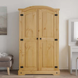 Armadio in Legno di Pino Messicano Corona Range 2 Ante