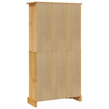Libreria a 4 Ripiani Pino Messicano Corona Range 80x29x150 cm