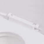 WC Sospeso in Ceramica Bianca