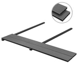 Pavimento da Deck 4 pcs Grigio WPC