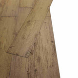 Tavole per Pavimenti 18 pcs Marrone Noce 5,26 m PVC