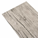 Tavole per Pavimenti 18 pcs Grigio 5,26 m PVC