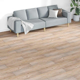Tavole per Pavimenti 18 pcs Marrone 5,26 m PVC