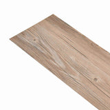 Tavole per Pavimenti 18 pcs Marrone 5,26 m PVC