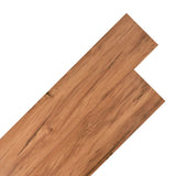 Tavole per Pavimenti 18 pcs Marrone 5,26 m PVC