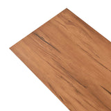 Tavole per Pavimenti 18 pcs Marrone 5,26 m PVC