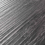 Tavole per Pavimenti 18 pcs Nero e Bianco 5,26 m PVC
