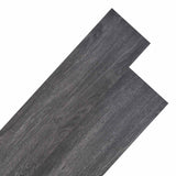 Tavole per Pavimenti 18 pcs Nero e Bianco 5,26 m PVC