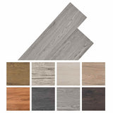 Tavole per Pavimenti 18 pcs Grigio scuro 5,26 m PVC