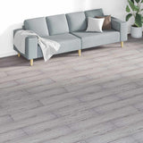 Tavole per Pavimenti 18 pcs Grigio scuro 5,26 m PVC