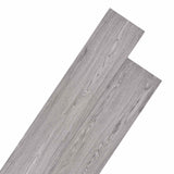 Tavole per Pavimenti 18 pcs Grigio scuro 5,26 m PVC