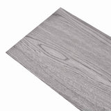 Tavole per Pavimenti 18 pcs Grigio scuro 5,26 m PVC