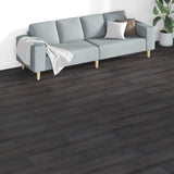 Tavole per Pavimenti 18 pcs Grigio scuro 5,26 m PVC