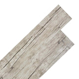 Tavole per Pavimenti 5,02 m 36 pcs PVC Rovere Lavato