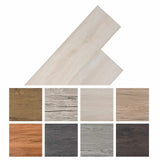 Tavole per Pavimenti 36 pcs Bianco Rovere Classico 5,02 m PVC