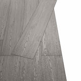 Tavole per Pavimenti 36 pcs Grigio scuro 5,02 m PVC