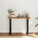 Tavolo Consolle in Teak 100x35x75 cm